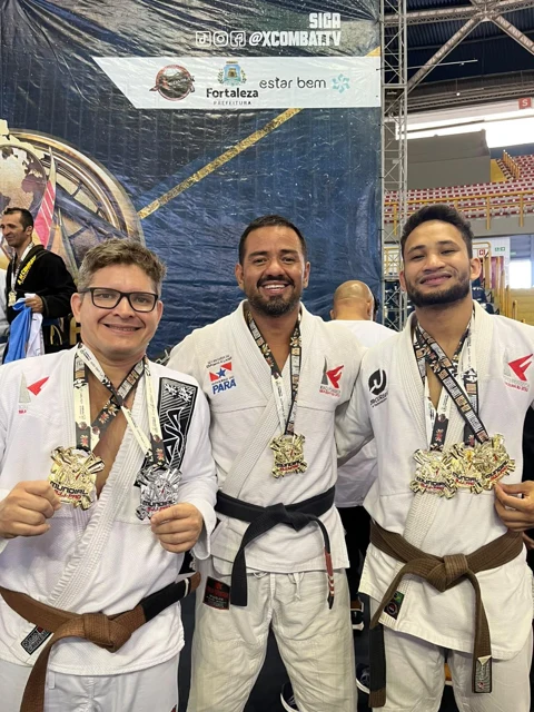 Kiko Fonseca tetracampeão mundial de jiu-jitsu representando Belém do Pará