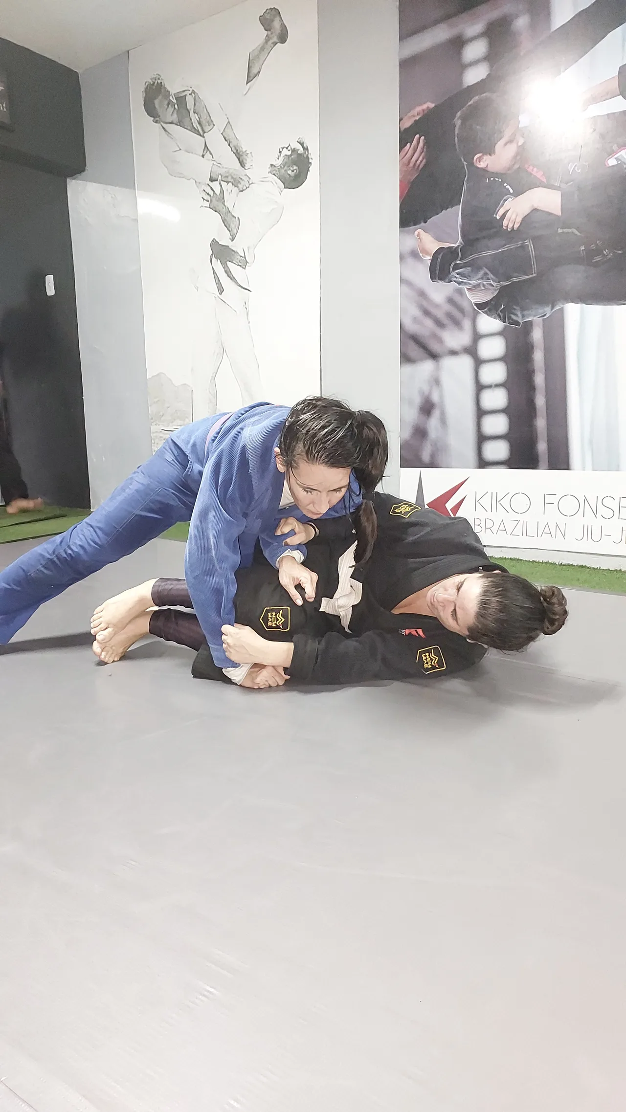 Treino real de Jiu-Jitsu na academia Kiko Fonseca BJJ em Belém
