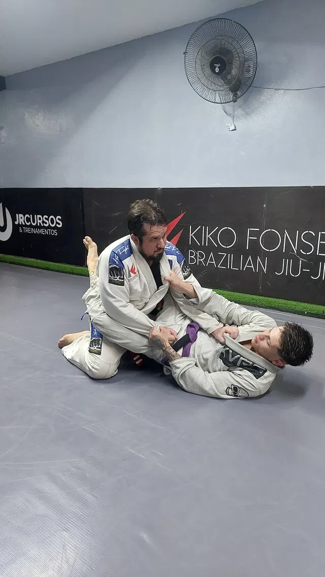 Treino técnico de Jiu-Jitsu em Belém na academia Kiko Fonseca BJJ